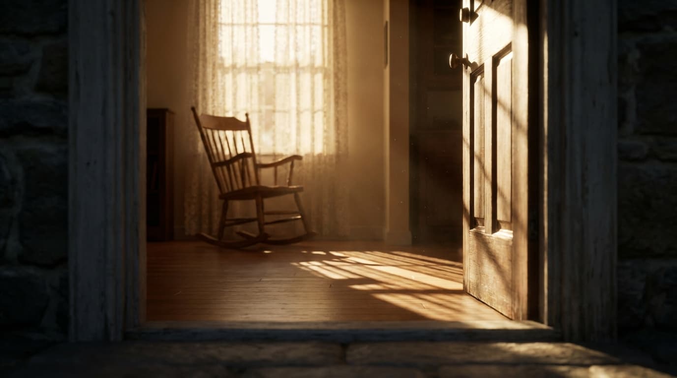 Professional woman consulting in front of inherited home property